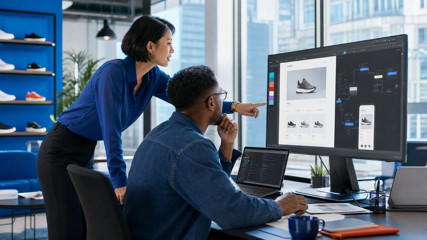 A digital commerce strategist and developer improving an ecommerce experience.